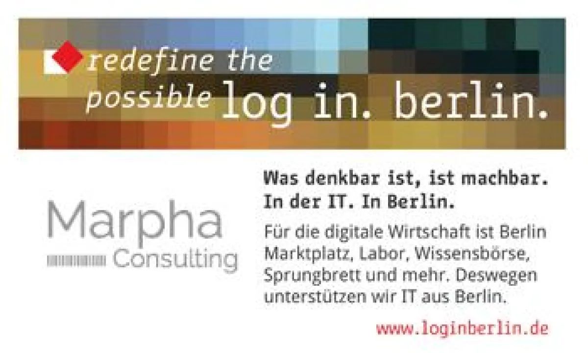 Kampagne log in. berlin.