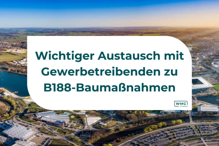 Bild: Wichtiger Austausch mit Gewerbetreibenden zu B188-Baumaßnahmen 