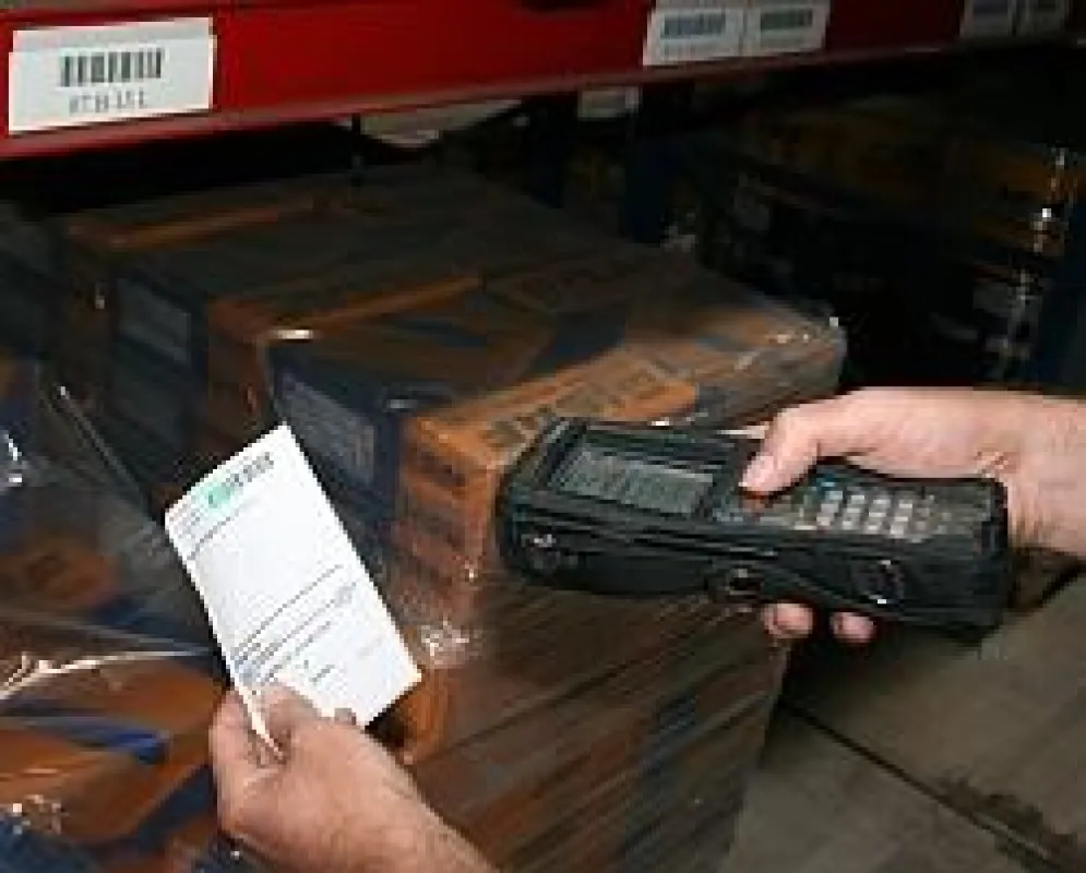 Hefele: WLAN-Scanner hängt am ERP-System.
