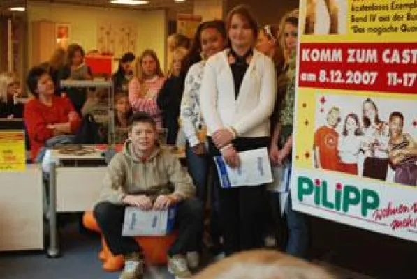 Bild: Kinder-Casting für das „magische Quartett“ bei Pilipp GmbH Einrichtungshaus