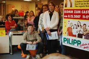 Bild: Kinder-Casting für das „magische Quartett“ bei Pilipp GmbH Einrichtungshaus