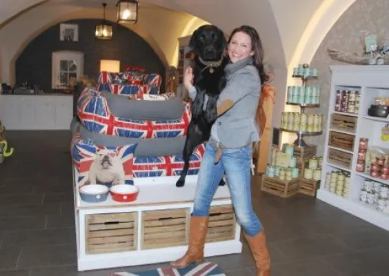 Bild: Das Hundebett Union Jack: very British jetzt auch in Tirol