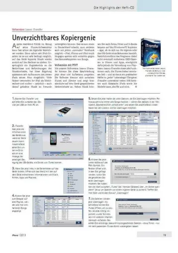 Bild: Leawo iTransfer wird von PC Praxis als iTunes Alternative empfohlen