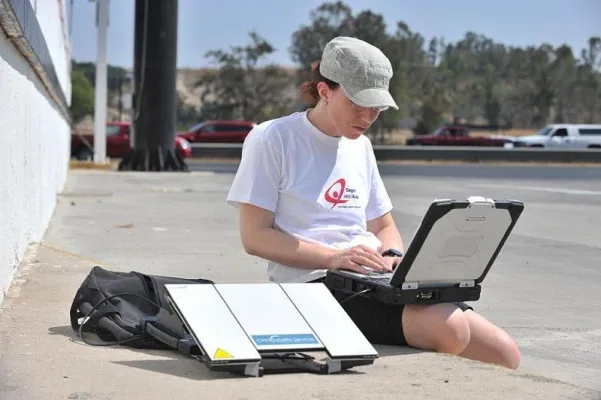 Bild: CPN unterstützt den AIDS-Aktivisten Joachim Franz bei „move the world“