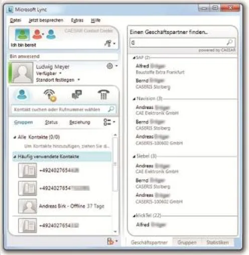 Neue Features für CAESAR 2012 Bild: Neue Features für CAESAR 2012