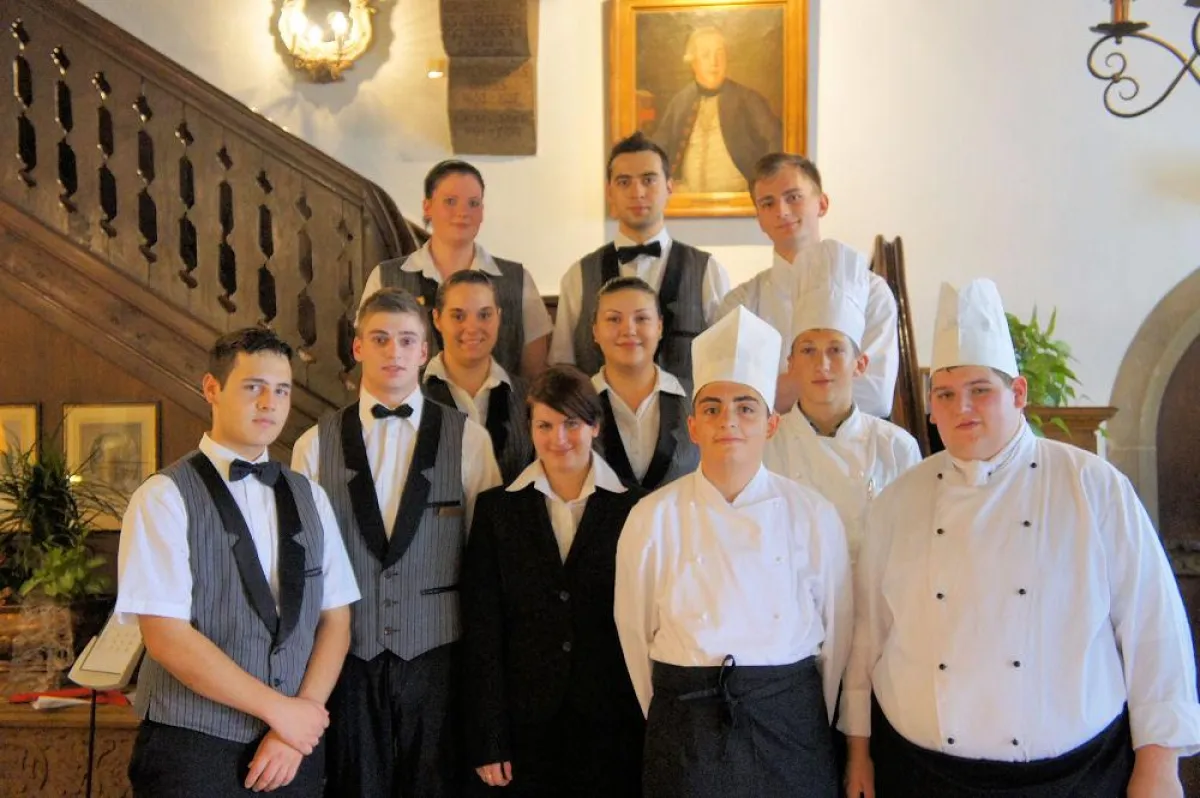 Auszubildende des Hotel Eisenhut