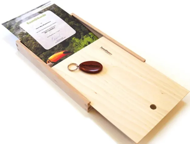 Bild: Baum verschenken auch ohne Garten - mit dem GeschenkBaum