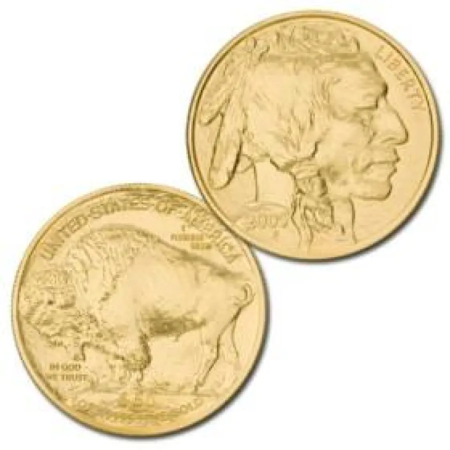 Kein Zahlungsmittel in Deutschland, aber eine beliebte Anlagemünze: Der American Gold Buffalo, Bild: BAYERISCHES MÜNZKONTOR