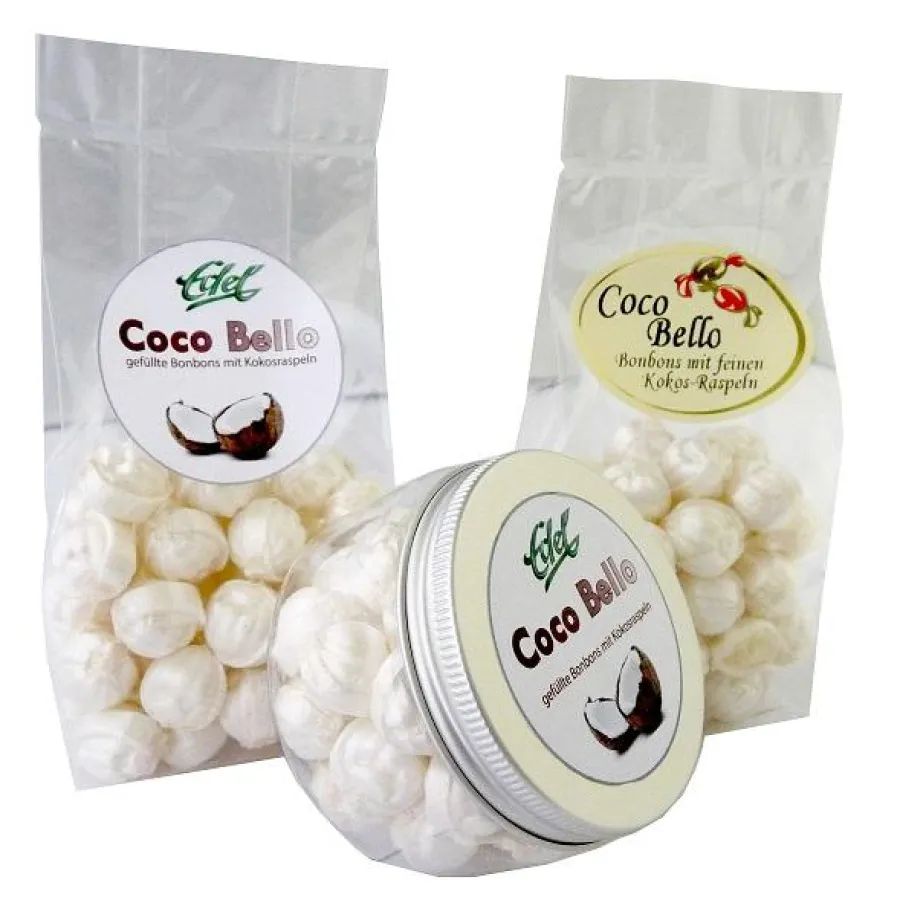 Coco Bello, die neuen Kokos-Bonbons aus dem Hause Edel