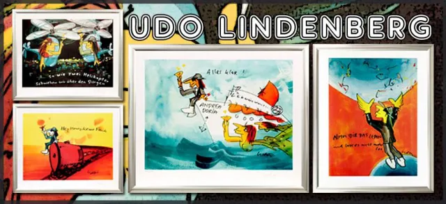 Bild: Erstmalig! Udo Lindenberg veröffentlicht limitierte Grafiken