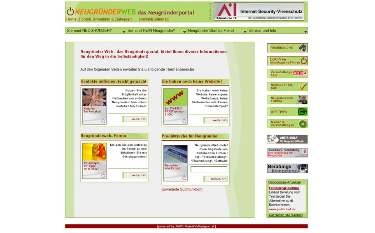 Kostenlose Tipps und Informationen für den Weg in die Selbständigkeit