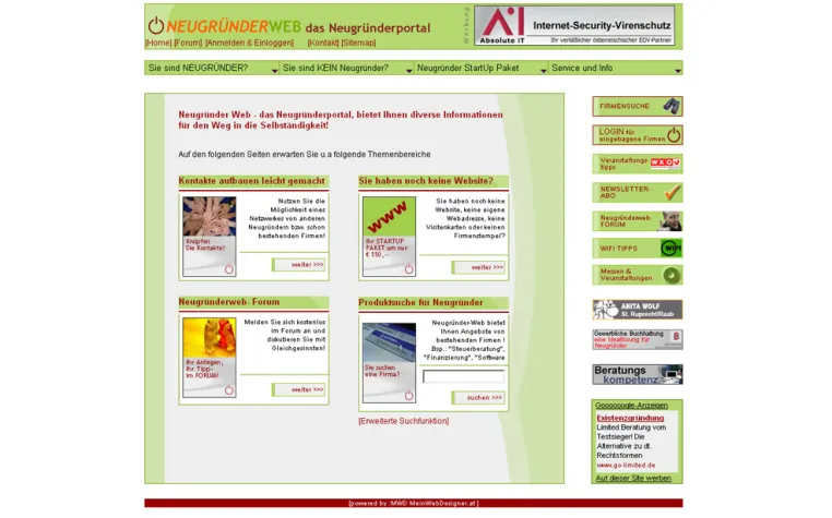 Innovatives Neugründerportal unterstützt beim Unternehmensstart Bild: Innovatives Neugründerportal unterstützt beim Unternehmensstart