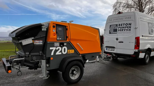 Mobiler Beton-Pumpen-Service löst Baustellenprobleme in engen Lagen Bild: Mobiler Beton-Pumpen-Service löst Baustellenprobleme in engen Lagen