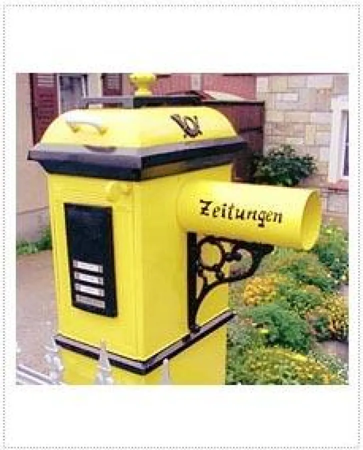 Beispiel: Eingesandter Briefkasten