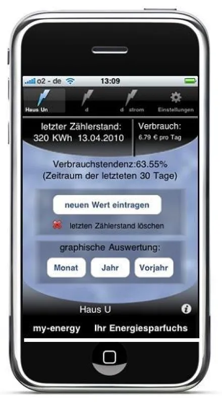 my-energy - Deutschlands erste Energiespar-APP