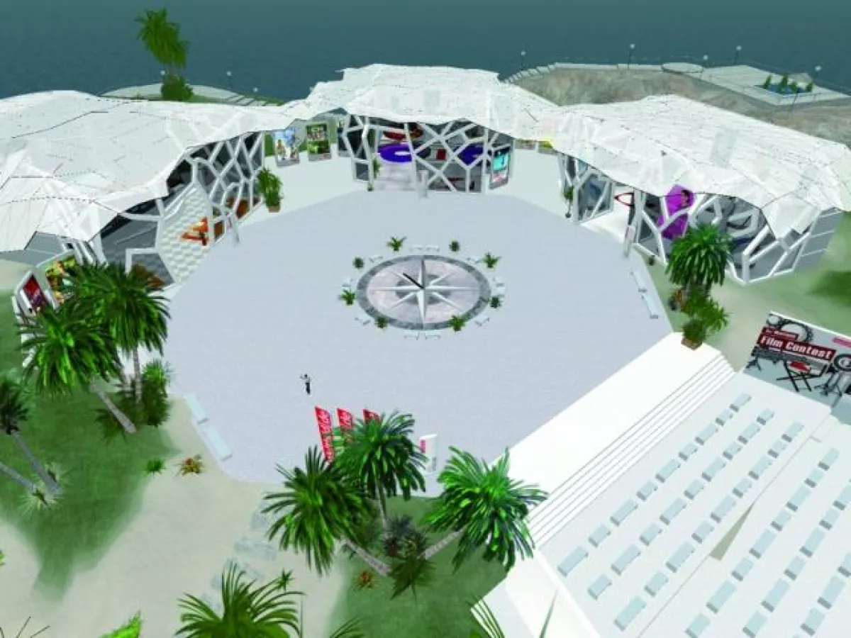 Weltbild Second Life Insel