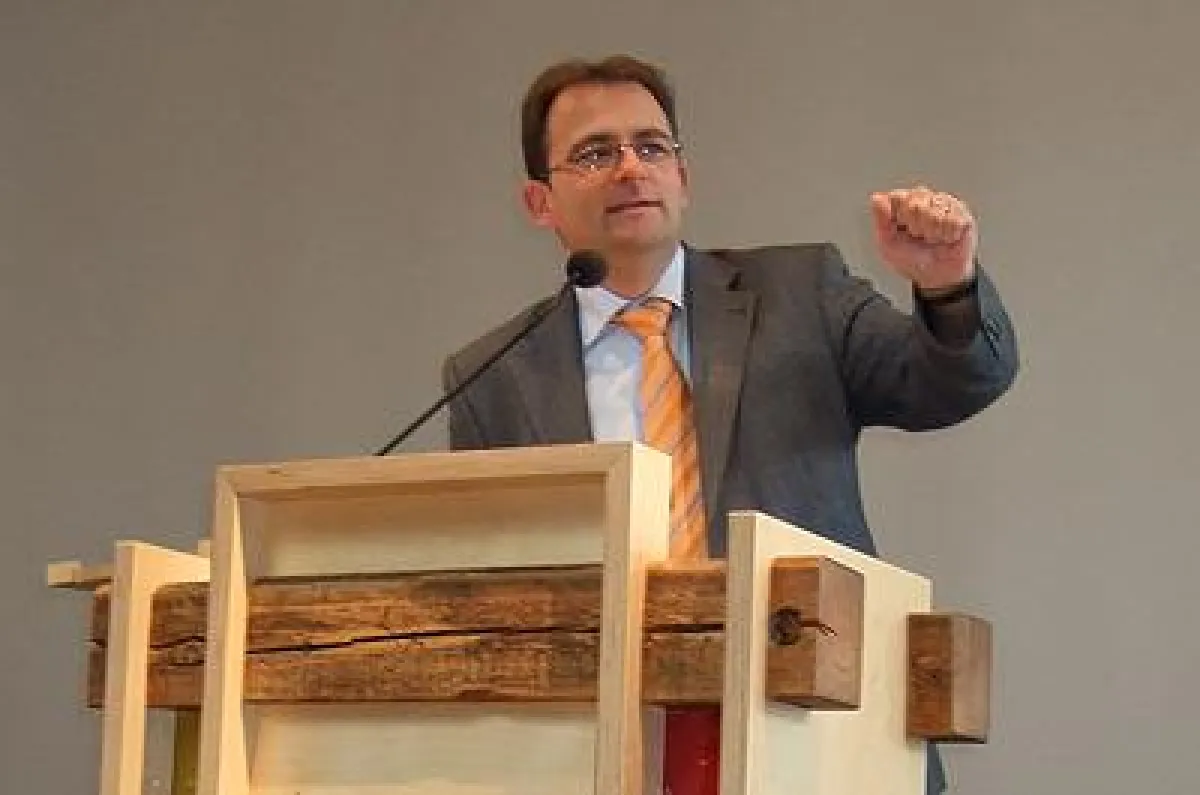 Der Pfarrer und Journalist Steffen Kern sprach zum Thema