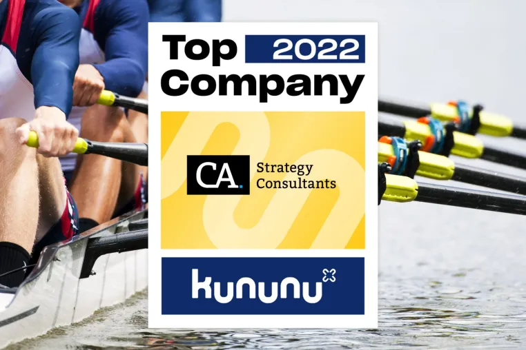 Bild: CA Strategy Consultants als Top Company 2022 ausgezeichnet!