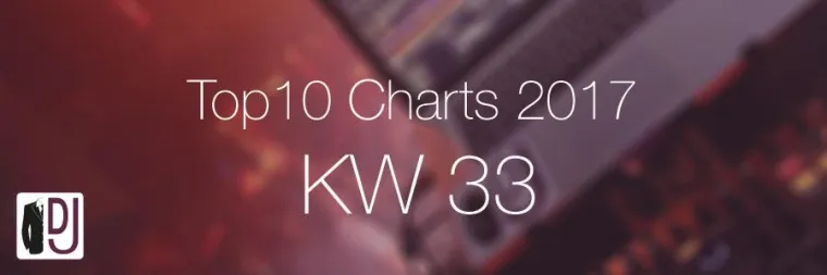Bild: Aktuelle Top Ten-Charts KW 33/2017