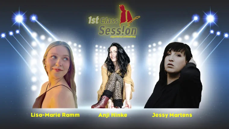 Bild: 1st Class Session presents: Jessy Martens & Anji Hinke & Lisa-Marie Ramm