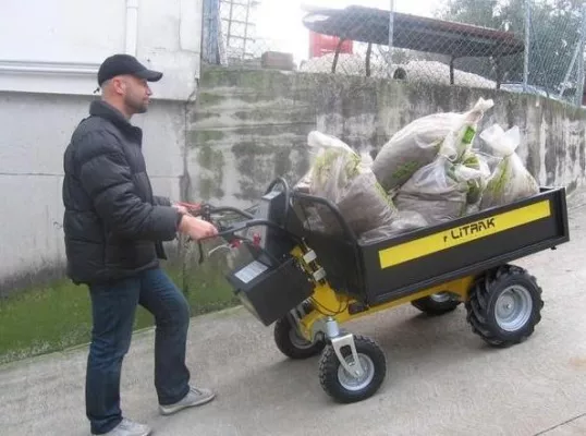 Bild: Elektrische Minidumper – die clevere Transportlösung