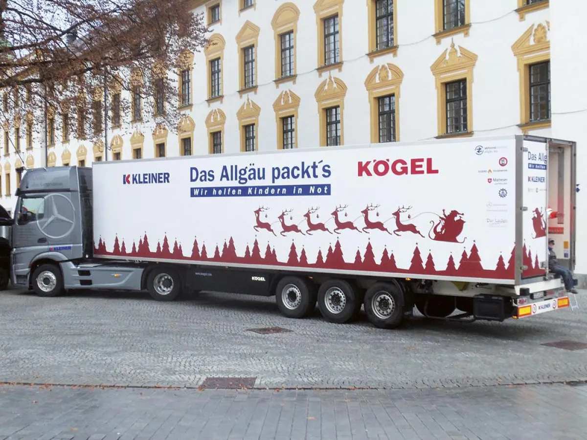 Kögel Cool im „Das Allgäu packt´s“ Design