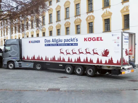 Bild: Kögel unterstützt Aktion „Das Allgäu packt’s“