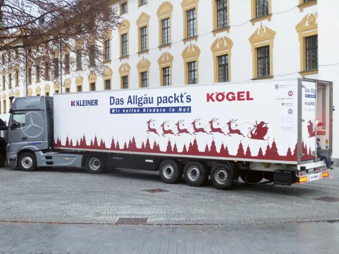 Kögel unterstützt Aktion „Das Allgäu packt’s“ Bild: Kögel unterstützt Aktion „Das Allgäu packt’s“