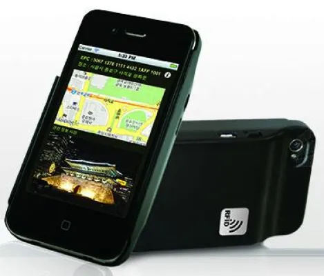 Bild: Neu: UHF-Reader für iPhone bei RFIDInnivations