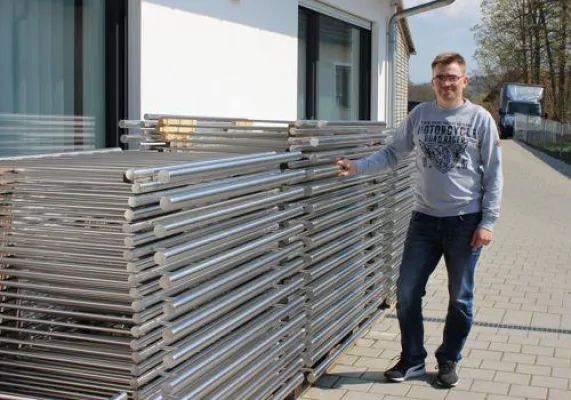 Bild: Erfolgreich und Kunde unserer Bank!