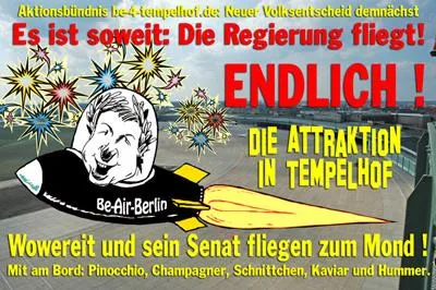 Bild: Flughafen Tempelhof - Drei Tage Dauerstress für Tierwelt und Anwohner