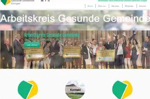 Bild: Gesunde Gemeinde Eningen mit neuer Homepage und Aktivitaeten 2017