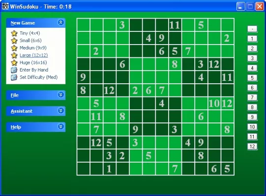 Bild: WinSudoku 1.2: Kult-Zahlenrätsel Sudoku einmal anders