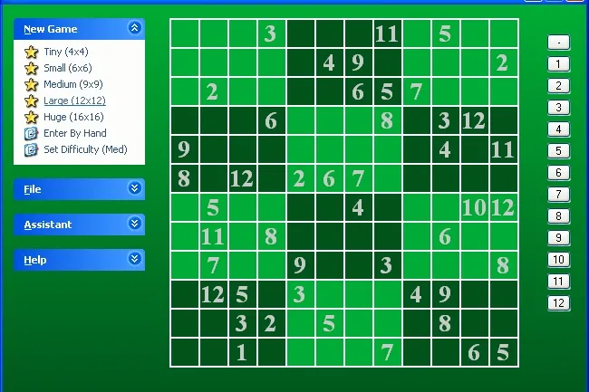 WinSudoku 1.2: Kult-Zahlenrätsel Sudoku einmal anders Bild: WinSudoku 1.2: Kult-Zahlenrätsel Sudoku einmal anders