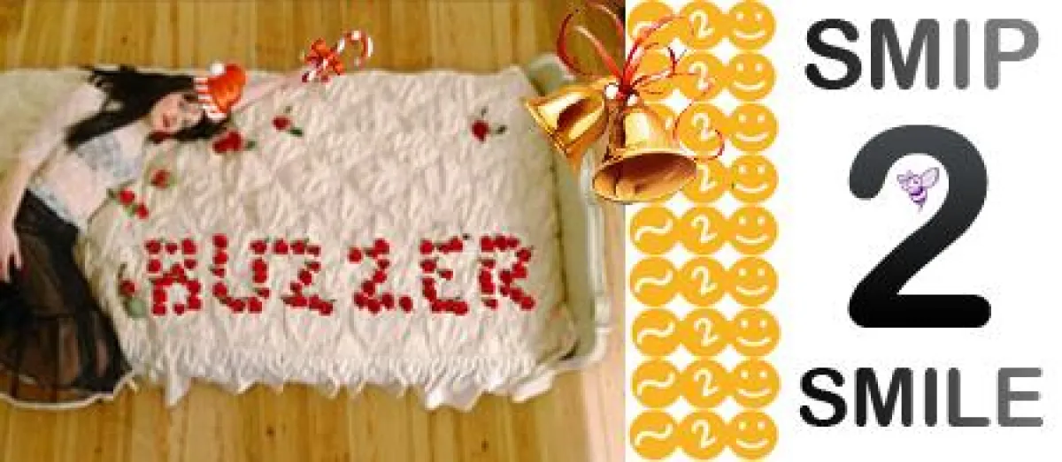 Buzzer und Smip 2 Smile wünschen frohe Weihnachten