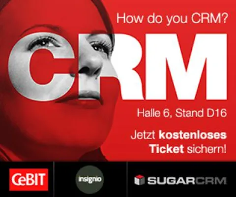 Insignio auf der CeBIT 2014 Bild: Insignio auf der CeBIT 2014