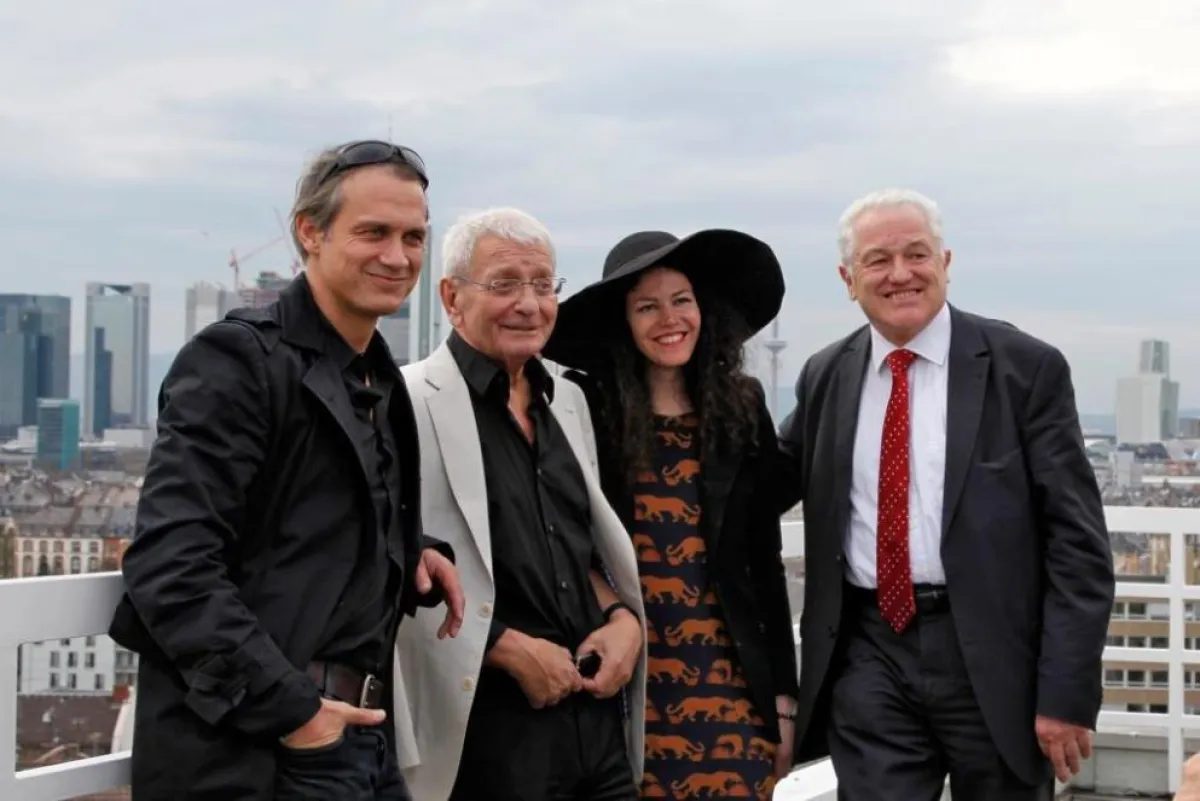 v.l.: Ralf Bauer, Wolfgang Kaus, Béatrice Steimer, Manfred Pohl