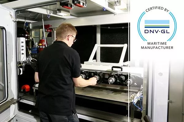 Bild: DNV GL-Zertifikat für Stauff Connect