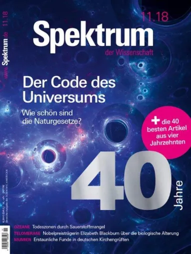 40 Jahre Zeitschrift Spektrum der Wissenschaft: Was das Herz von Neugierigen höherschlagen lässt Bild: 40 Jahre Zeitschrift Spektrum der Wissenschaft: Was das Herz von Neugierigen höherschlagen lässt