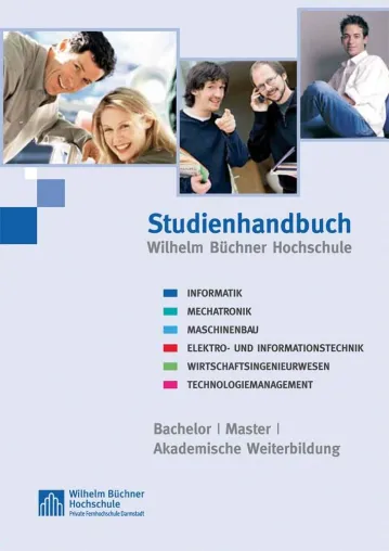 Wilhelm Büchner Hochschule geht mit drei neuen Studiengängen ins Jahr 2011 Bild: Wilhelm Büchner Hochschule geht mit drei neuen Studiengängen ins Jahr 2011