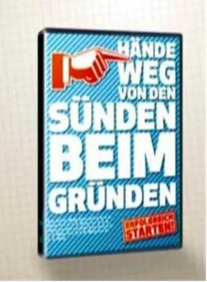 Bild: Edutainment-DVD: "Hände weg von den Sünden beim Gründen"