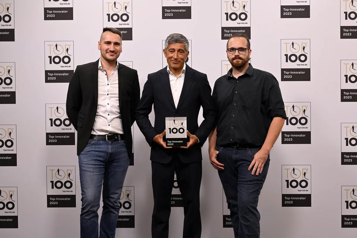 CSP GmbH & Co. KG – Foto der Preisverleihung (© KD Busch / compamedia)