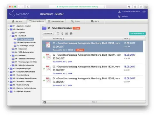 Neuerungen im AWARO Due Diligence Modul Bild: Neuerungen im AWARO Due Diligence Modul