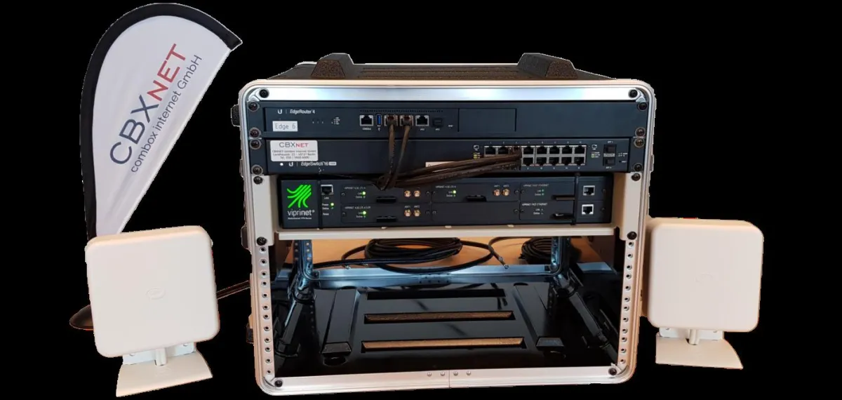 Multi-WAN-Lösung von CBXNET, bis zu 100Mbit/s, Bundesweit verfügbar