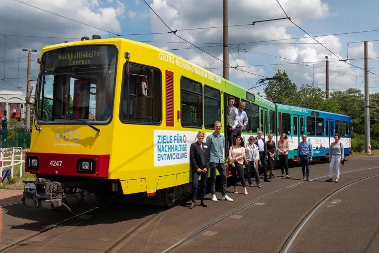 Bild: GBG Nachhaltigkeitsexpress rollt im erweiterten Düsseldorfer Stadtgebiet