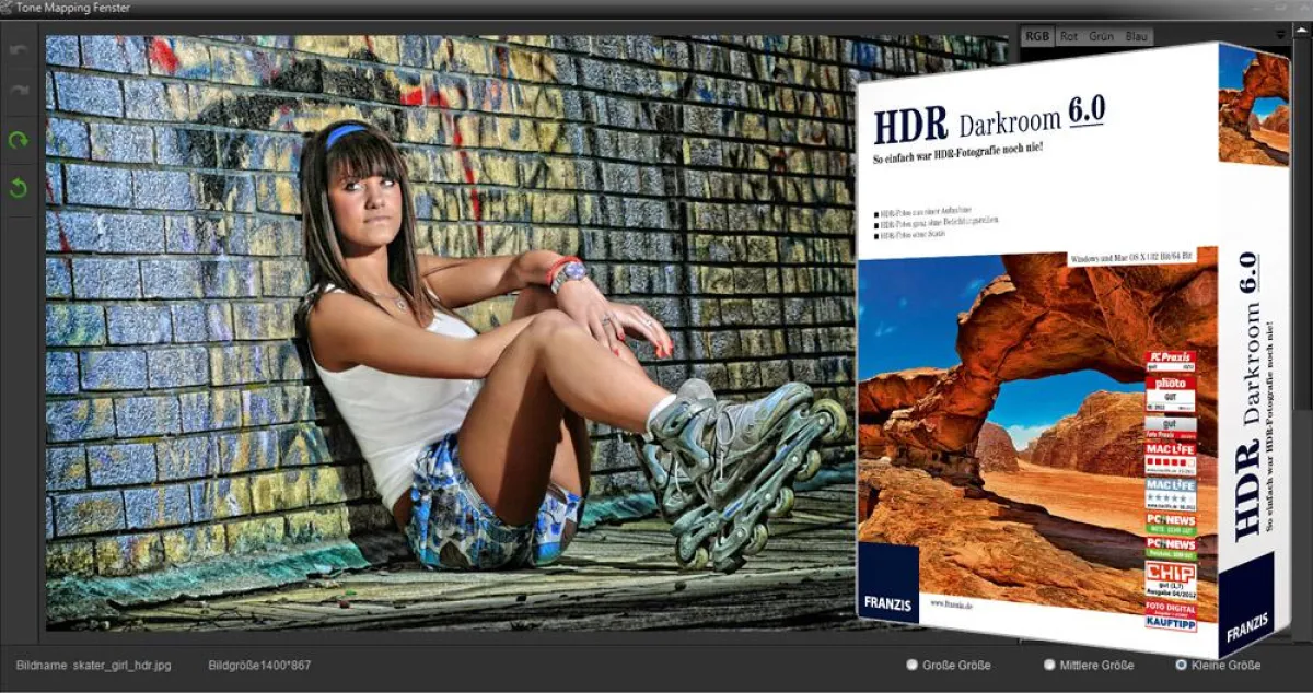 Franzis HDR Darkroom 6 - HDR Fotografie ganz einfach