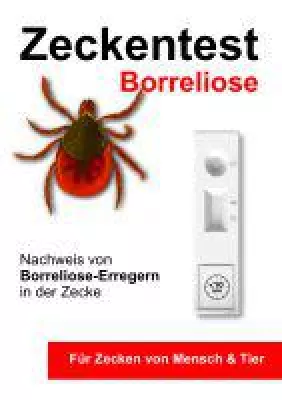 Bild: Zeckentest Borreliose - Frühwarnsystem bei Zeckenstich