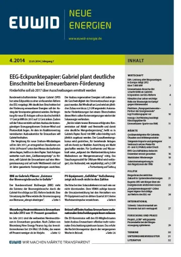 Bild: Gabriels EEG-Eckpunkte schüren Existenzängste in der Bioenergiebranche