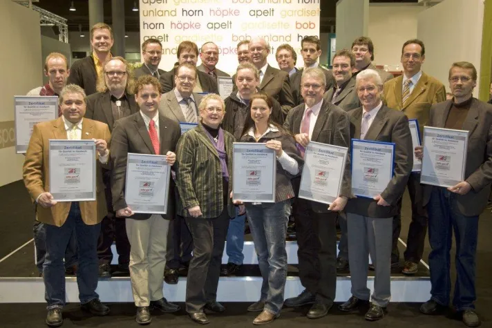 Bild: Große Bühne für deutsche Raumausstatter - Initiative „Qualität im Handwerk“ ehrt hervorragende Betriebe