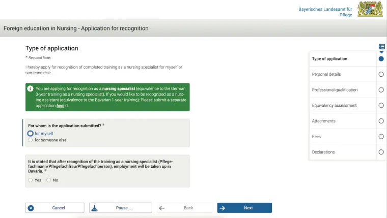 Bild: Pflegeministerium in Bayern gewinnt mit cit intelliForm Bavarian Best Practice Award 2025
